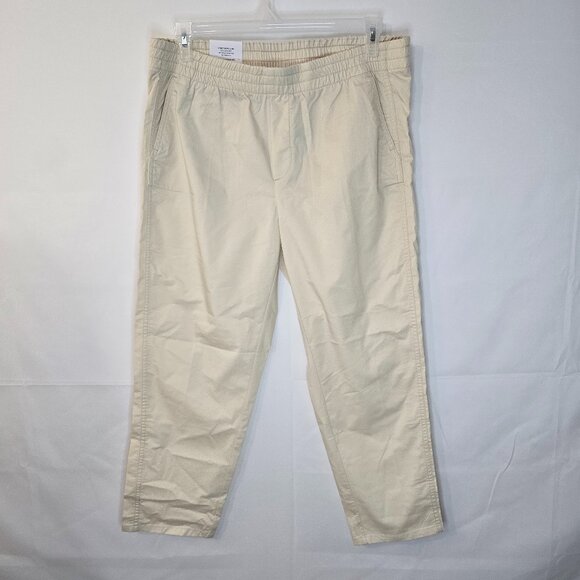 Tommy Hilfiger Jogger Pants Men's Size S Brand New Tan Tapered Drop Crotch - Picture 1 of 10